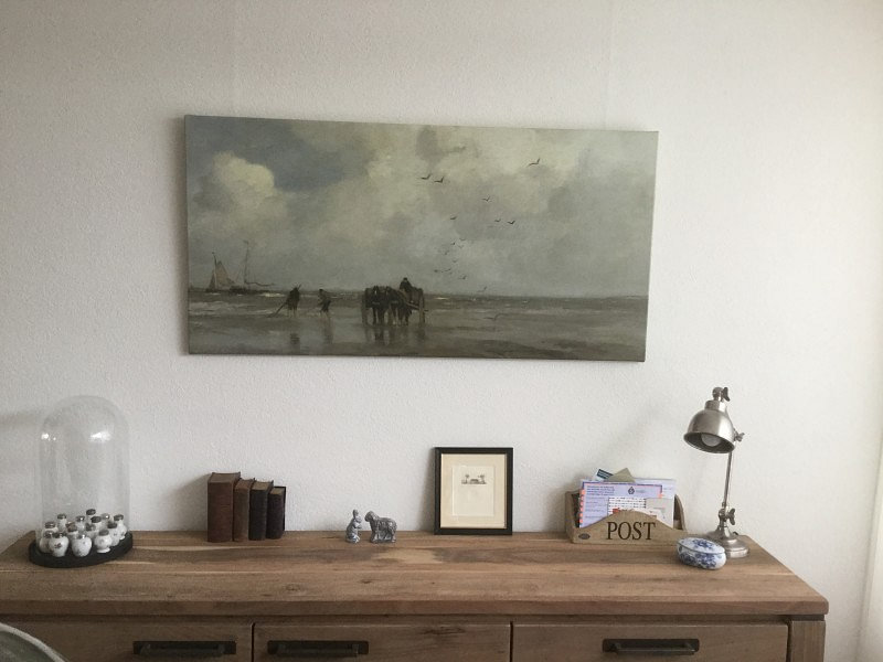 Schelpenvissen, Jacob Maris