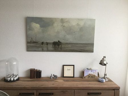 Muschelfischer Schelpenvissen - Jacob Maris