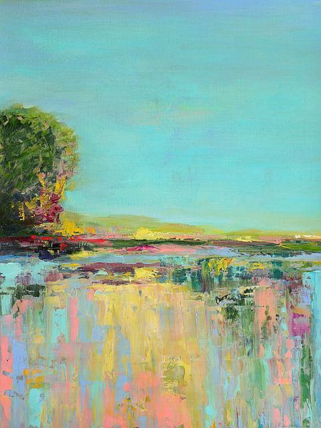 Paysage - Matin sur le lac par Marina Kozyr