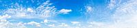 Panorama vom blauem Himmel von Günter Albers Miniaturansicht
