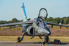 Alpha Jet Solo Display van de Franse luchtmacht. van Jaap van den Berg
