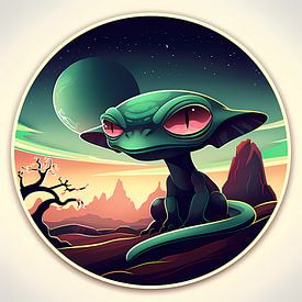 Douceur extraterrestre sur Vythryd Arts