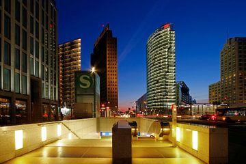 Potsdamerplein Berlijn van Heiko Lehmann