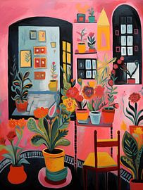 Nature morte d'une maison mexicaine sur Felix Wiesner