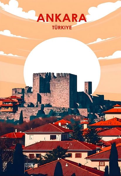 Ankara of Turkiye by Art Kingdom