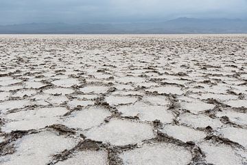 Abstract zout landschap in de Danakil woestijn | Ethiopië van Photolovers reisfotografie