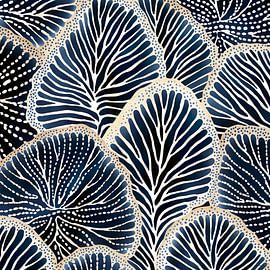 Abstraction of coral by Lauri Creates