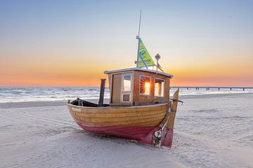Vissersboot Ahlbeck van Sven-Erik Arndt