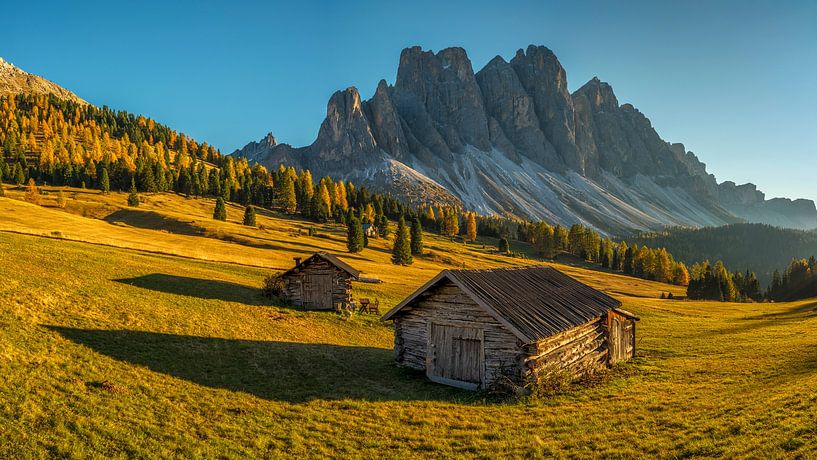 Between Val di Funes and Furchetta by Teun Ruijters