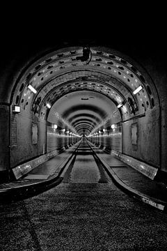 De oude Elbe tunnel