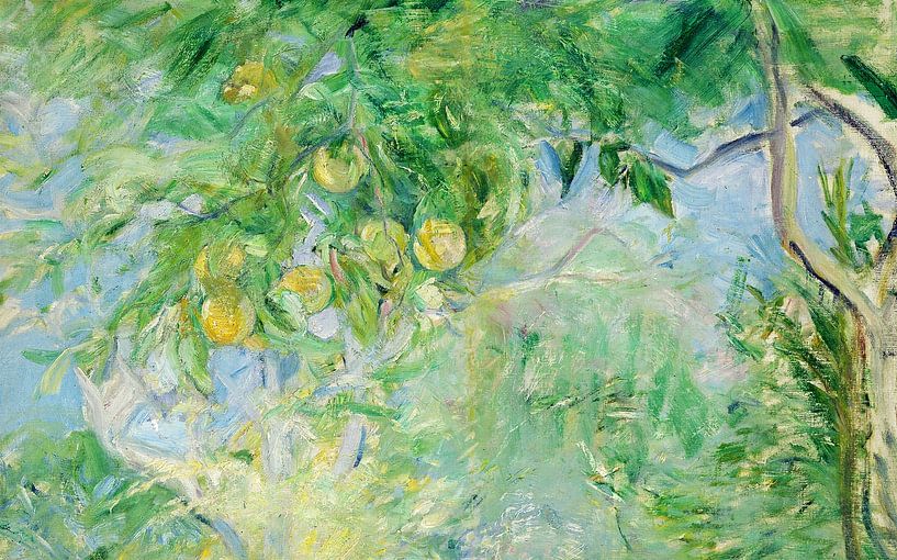 Berthe Morisot, branches d'oranger par finemasterpiece