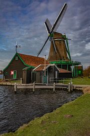 Zaanse Schans Mills by Angelique Niehorster
