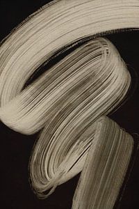 Beige Strokes No 2