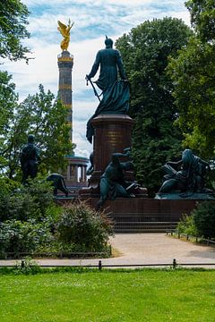 Bismarck Denkmal Berlin van Mixed media vector arts