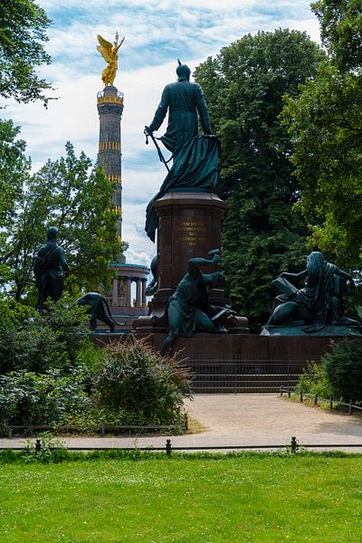 Bismarck Denkmal Berlin von Mixed media vector arts