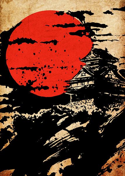 japanese art by XIAO AHKI