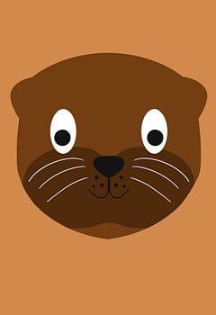 Der fröhliche Otter