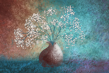 Vase à fleurs | Vase à fleurs élégant Vibrance