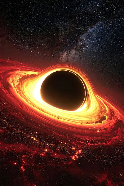Schwarzes-Loch-Wirbel von bob rendy