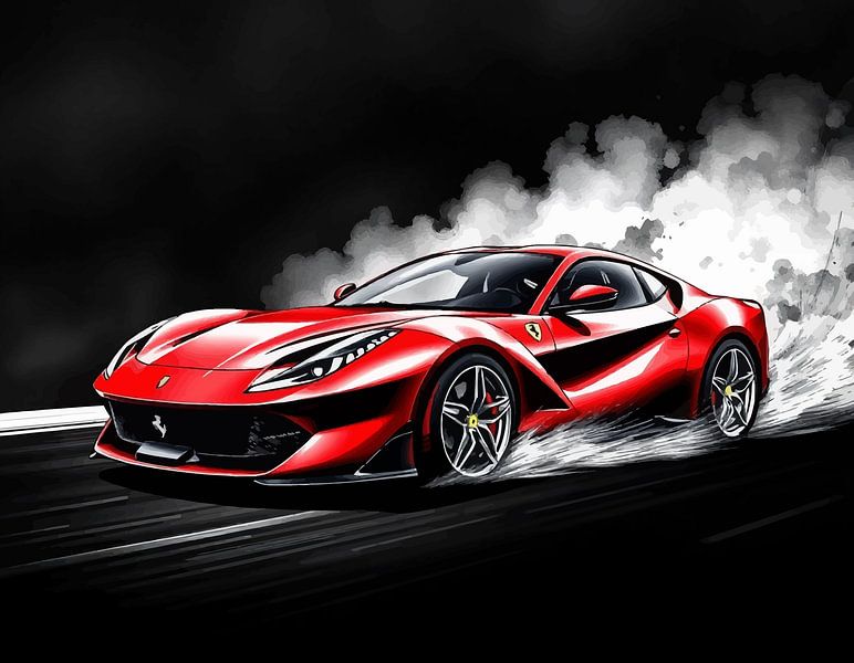 Ferrari 812 Superfast 4 von MIROKKU