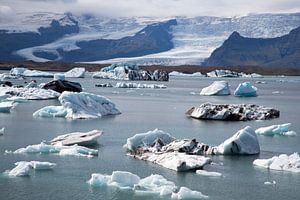 Eissee Jokulsarlon Island von Menno Schaefer