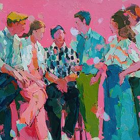 Colorful Connections by Wonderful Art