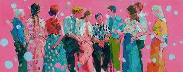 Farbenfrohe Verbindungen von Wunderbare Kunst