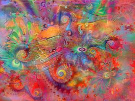 kleurrijke diversiteit van Claudia Gründler