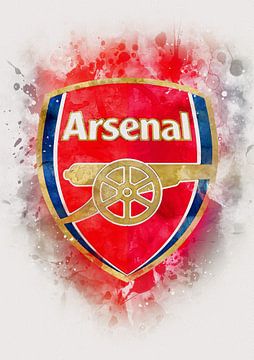 Arsenal FC aquarel van hoang thuan