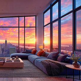 Chambre avec vue imprenable sur Harry Hadders Design