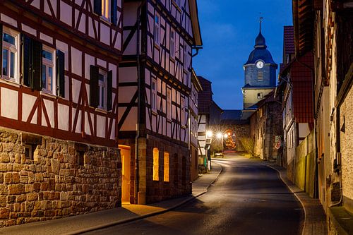Village alley Herleshausen