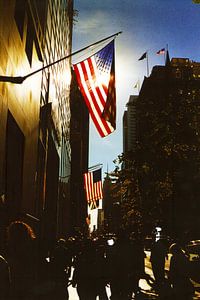 5th Avenue New York City (kleur) von David Berkhoff