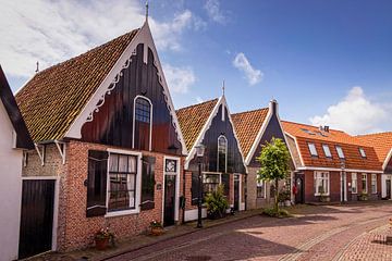 Het dorp Den Hoorn op het eiland Texel van Rob Boon