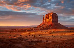 Sonnenaufgang im Monument Valley