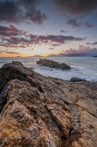 Zwischen Fels und Meer | Sonnenuntergang bei Tellaro, Italien