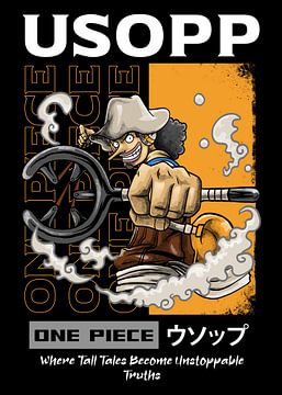Usopp One Piece van Adam Khabibi