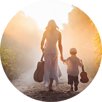 Bosmuzikanten van Tatyana Tomsickova