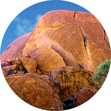 Onverwacht Uluru, Australië van Rietje Bulthuis
