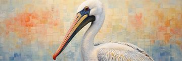 Pelican by Wonderful Art