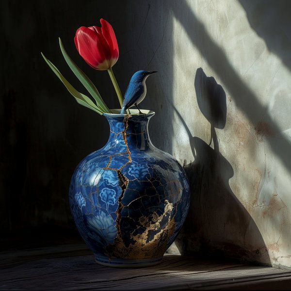 Vase Kintsugi 4 par DNH Expressions