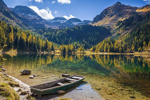 Duisitzkarsee in de bergen van Schladming bij Rohrmoos