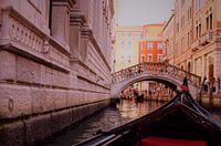 Blick auf Venedig von der Gondel aus