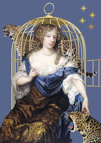 Freule met luipaarden