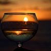 Sunset in a glass by Frank's Awesome Travels