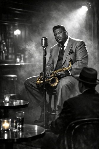 Nightclub Saxophonist in Chicago