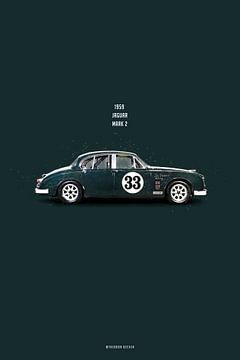 Cars in Colors, Jaguar MK2 sur Theodor Decker