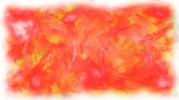 Rood abstract van Maurice Dawson