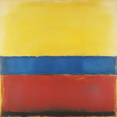 Daydream in Blue and Red