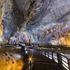 Follow the trail in Paradise Cave - Phong-Nha, Vietnam by Thijs van den Broek