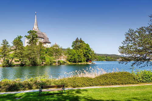 Zomerse idylle in Maria Wörth